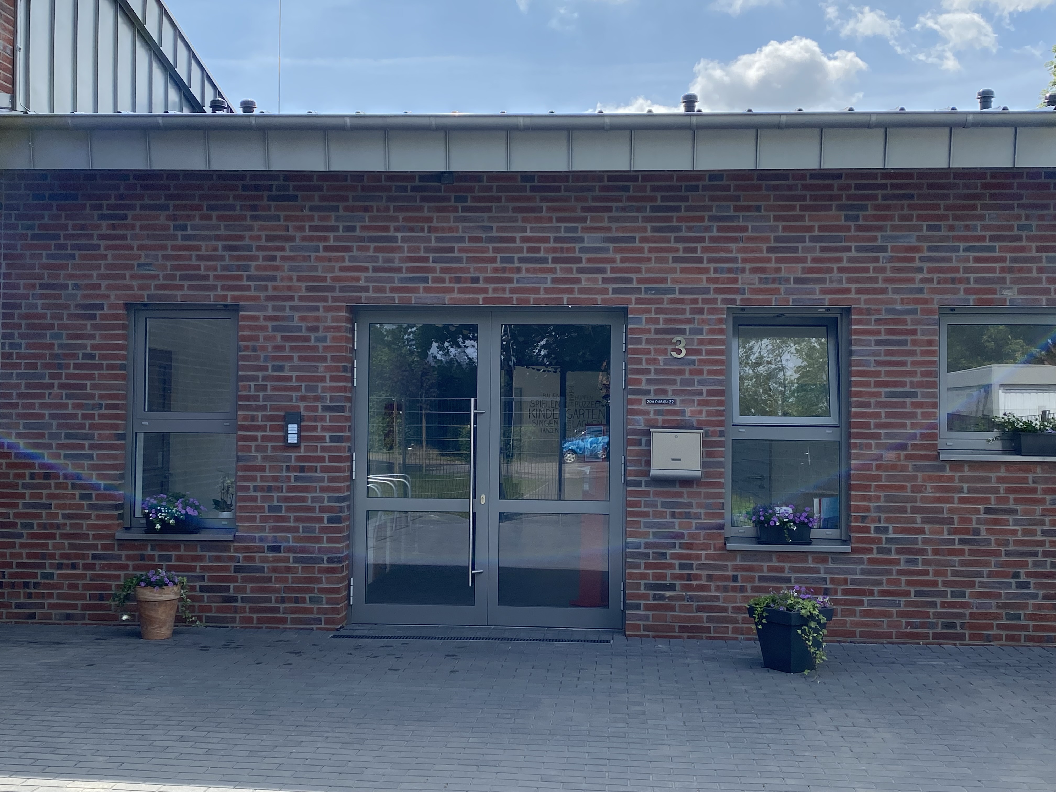 Barrierefreier Eingangsbereich